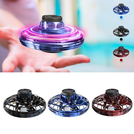 Mini UFO Spinner FLYNOVA LED RGB Decompression Toy
