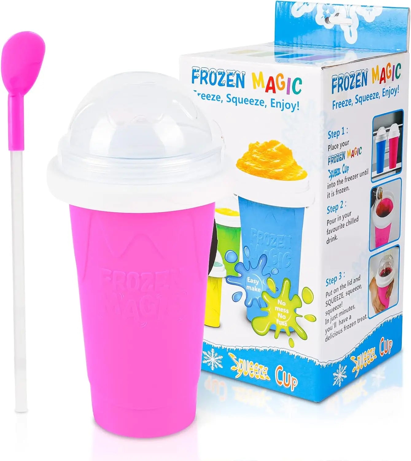 Slushy Cup Frozen Magic Instant Freeze Slushies