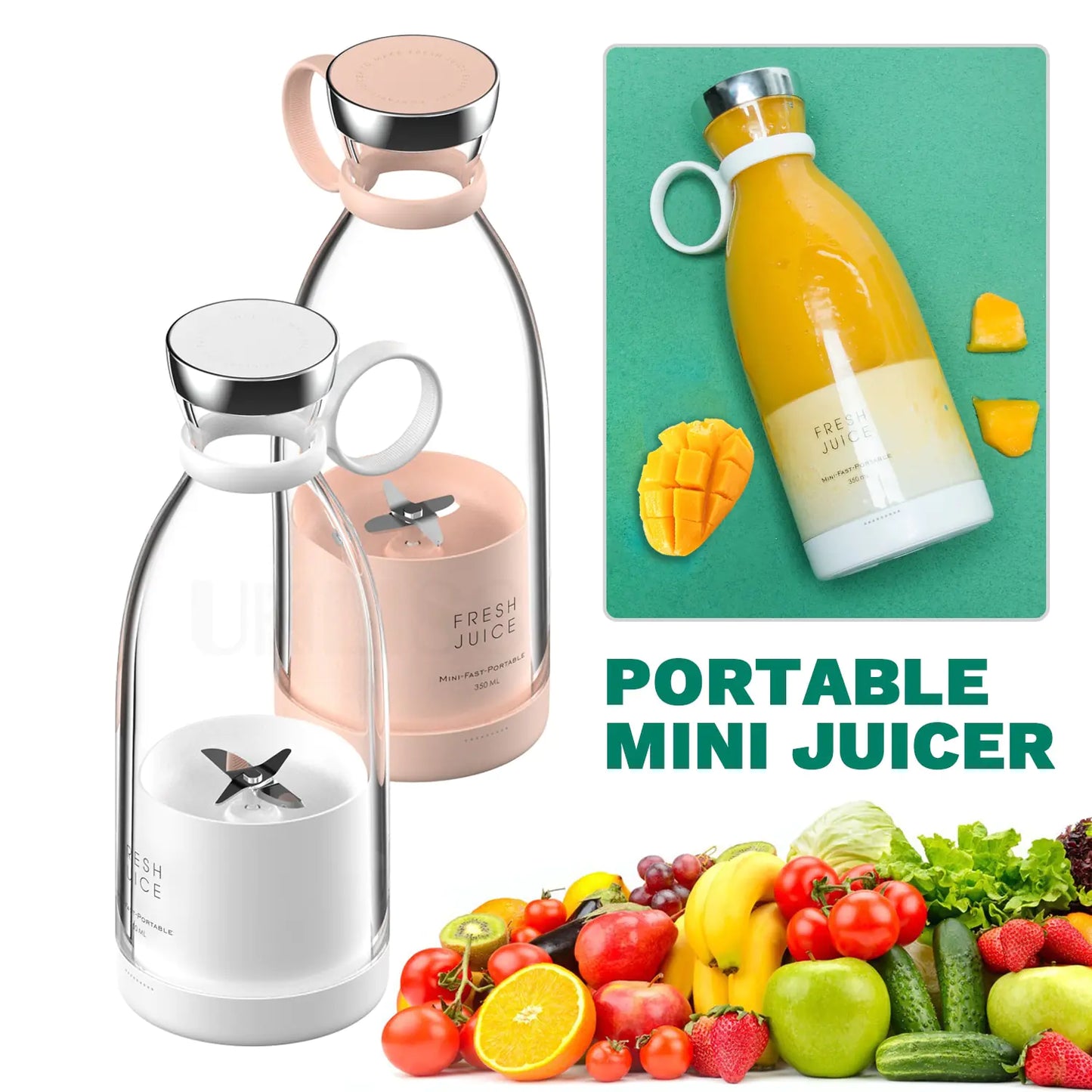 Fresh Juice Portable Blender Bottle